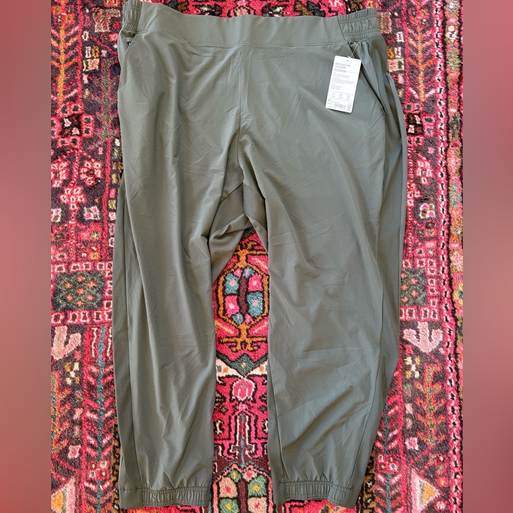 Athleta Green Brooklyn Joggers